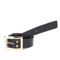 Cinto Feminino Couro Fivela Dourada Patsy Cinto Feminino Couro Fivela Dourada Patsy