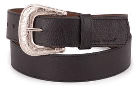 Cinto Feminino Couro Legítimo Country 4cm Fivela Americana