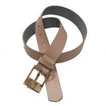 Cinto feminino couro legítimo premium fivela ouro fixa. fabricação própria. produto nacional. ref430