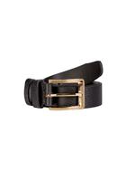 Cinto Feminino De Couro Liso Mia -
