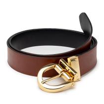 Cinto Feminino Dupla Face 2 em 1 Moderno com Fivela Premium Cinto Feminino Dupla Face 2 em 1 Moderno com Fivela Premium