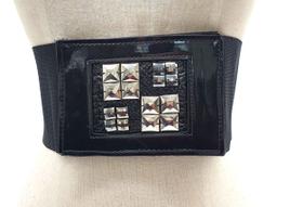 Cinto feminino elástico pirâmide punk rock vestido K00759qp