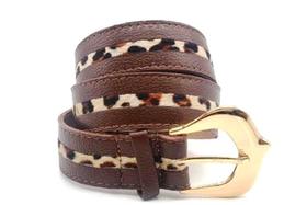 Cinto feminino em couro Rw411