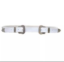 Cinto Feminino Fivela Dupla Moda blogueira Cinto Feminino Fivela Dupla Moda blogueira