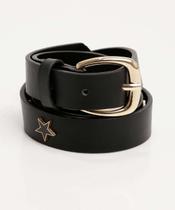 Cinto Feminino Fivela Estrela Marisa Preto-82057