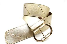 Cinto feminino largo anatômico com rebite ED4141