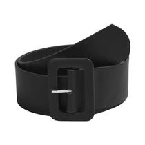 Cinto Feminino Largo De Couro PU, Moda Simples E Luxuosa, Preto E Rosa, Alça Para Vestido DT167