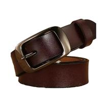 Cinto Feminino Luxo com Fivela de Agulha - Estilo Coreano para Calças