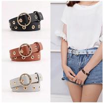 Cinto Feminino Moda Fivela Dourado Fashion Acessórios Modelo MZS-2165