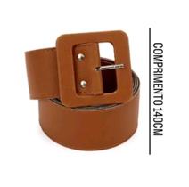 Cinto feminino plus size fivela quadrada retrô