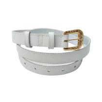 Cinto Feminino RMarqCollection Material Couro Fivela dourada Largura (2 cm)