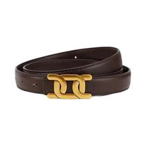 Cinto Feminino Slim Com Elástico E Fivela Quadrada Em Cores Vibrantes Para Jeans - Acessório De Cinto Feminino Slim Com Elástico E Fivela Quadrada Em Cores Vibrantes Para Jeans - Acessório De