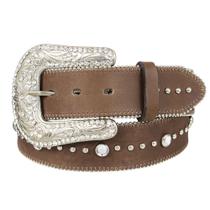 Cinto Feminino Strass Marrom Cow Way 37629