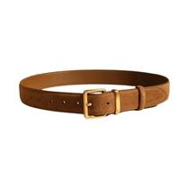 Cinto Feminino Vintage de Camurça e Couro - Fivela Dourada 3,3cm Cinto Feminino Vintage de Camurça e Couro - Fivela Dourada 3,3cm