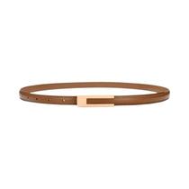 Cinto Feminino Vintage Fino Com Botões De Pressão Foscos Para Ajuste E Estilo Cinto Feminino Vintage Fino Com Botões De Pressão Foscos Para Ajuste E Estilo
