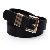 Cinto Feminino WJ Básico Com Três Passantes- preto