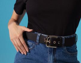 Cinto Feminino WJ - preto