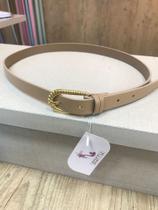 Cinto fino bege Cinto fino bege