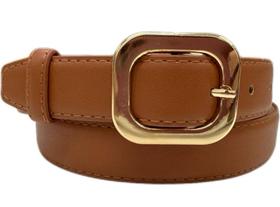 Cinto Fivela Metal Quadrada Feminino Estiloso Blogueira A02420-28 Cinto Fivela Metal Quadrada Feminino Estiloso Blogueira A02420-28