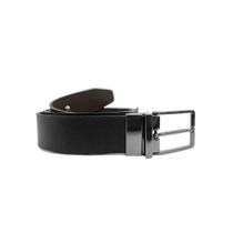 Cinto Franciscomelo Masculino Dupla Face Largo Fm 079 Preto/Tabaco Cinto Franciscomelo Masculino Dupla Face Largo Fm 079 Preto/Tabaco