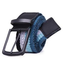 Cinto Gorgurão Mesclado Azul