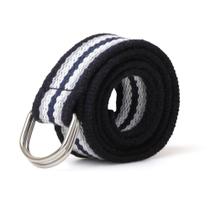 Cinto Gorgurão Mesclado Preto - Meia Argola Cinto Gorgurão Mesclado Preto - Meia Argola