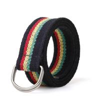 Cinto Gorgurão Mesclado Reggae - Meia Argola