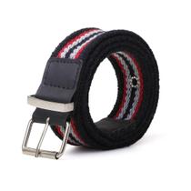 Cinto Gorgurão Mesclado Vermelho - Fivela Rolete