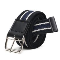 Cinto Gorgurao Plus Size Lona Tecido Listras Masculino Ajuste Fivela Aço Reforçada Detalhe Em Couro Cinto Gorgurao Plus Size Lona Tecido Listras Masculino Ajuste Fivela Aço Reforçada Detalhe Em Couro