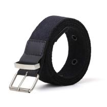 Cinto Gorgurão Preto - Fivela Rolete