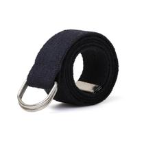 Cinto Gorgurão Preto - Meia Argola