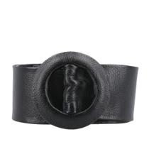 Cinto Helena de Couro com Fivela Passante Bauarte