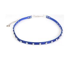 Cinto Infantil Azul Escuro Com Pedras