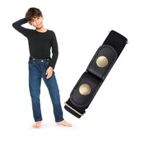 Cinto infantil elástico sem fivela WHIPPY Black