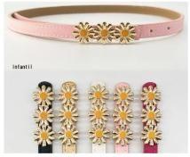 Cinto Infantil Estilo Cowgirl Girassol