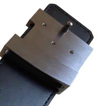 Cinto INMEN, vestido, placa de couro, fivela, 36 mm de largura para homens