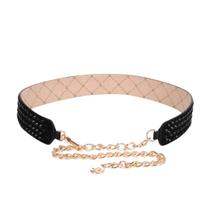 Cinto Jorge Bischoff Feminino Preto Hotfix Corrente