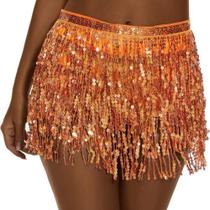 Cinto Lantejola Lenço de Quadril Luxo Dança do Ventre/Cigana LQL87