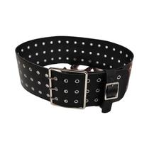 Cinto Largo De Couro Genuíno Estilo Punk Gótico Feminino Com Rebites Decorativos Para Vestido/corset