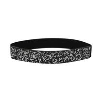 Cinto Largo Feminino Com Strass Incrustado, Cintura Elástica, Cristal Brilhante, Acessório De Moda