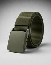 Cinto Masculino Antialérgico Engate Rápido Plástico Poliéster Leve 1,10m x 3,8cm