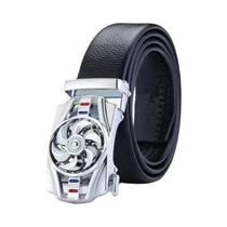 Cinto Masculino Automático de Luxo - Fivela Rotativa - Casual e Formal