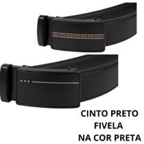 Cinto Masculino Automático Kit OEM material sintético 3 e 5 cm Preto e Marrom com Fivela Metálica Cinto Masculino Automático Kit OEM material sintético 3 e 5 cm Preto e Marrom com Fivela Metálica
