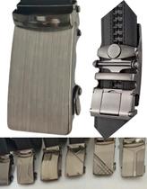 Cinto Masculino Automático Premium material sintético Fivela de Metal Ajustável Social e Casual