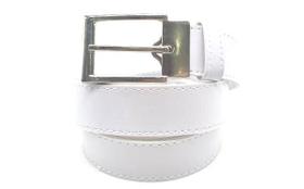 Cinto masculino branco ajustável social medico 444 Cinto masculino branco ajustável social medico 444