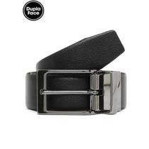 Cinto masculino couro dupla face fasolo x396 preto / marrom Cinto masculino couro dupla face fasolo x396 preto / marrom
