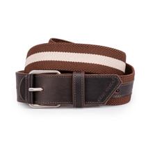 Cinto Masculino Couro Legítimo com Elástico Esportivo Plus Size