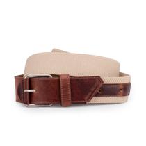 Cinto Masculino Couro Legítimo Elástico Esportivo Plus Size