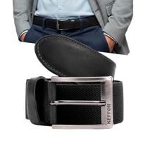 Cinto Masculino Couro Legítimo Elástico Social Casual Kéffor Cinto Masculino Couro Legítimo Elástico Social Casual Kéffor