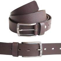 Cinto Masculino Couro Legítimo Preto ou Marrom Marca BELLVOLPE